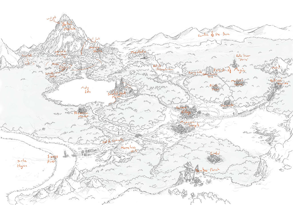 Gensokyo Map by Larb by TheFantasyChronicles on DeviantArt