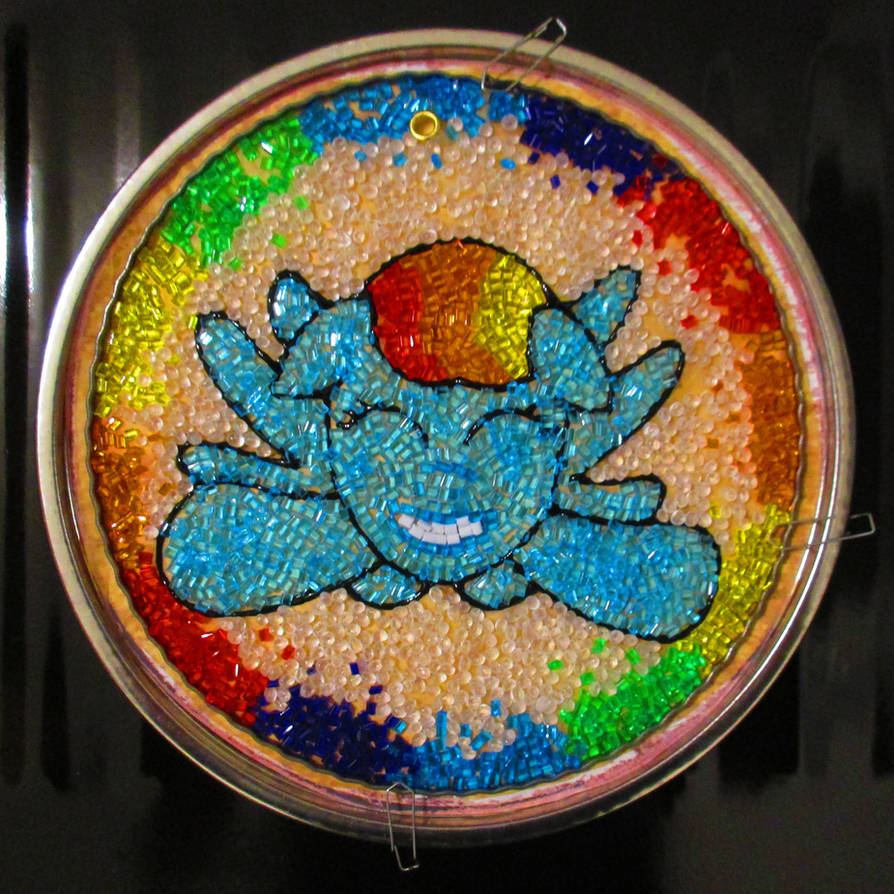 Preparing Sonic Rainboom pendant (wip) by Malte279