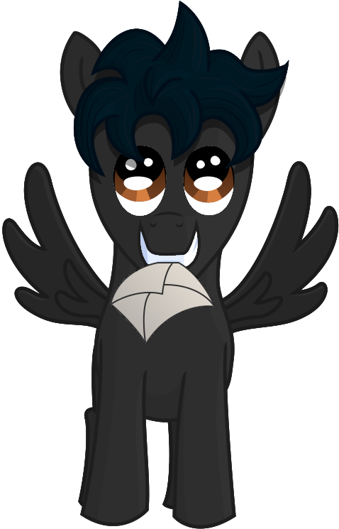 Sooty Little Mane (vector)