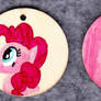 Pinkie Pie keyring pendant