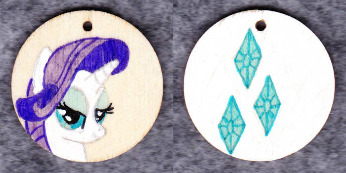 Rarity keyring pendant