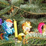 Mane Six in a Christmas Tree