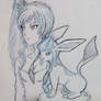 White And Glaceon