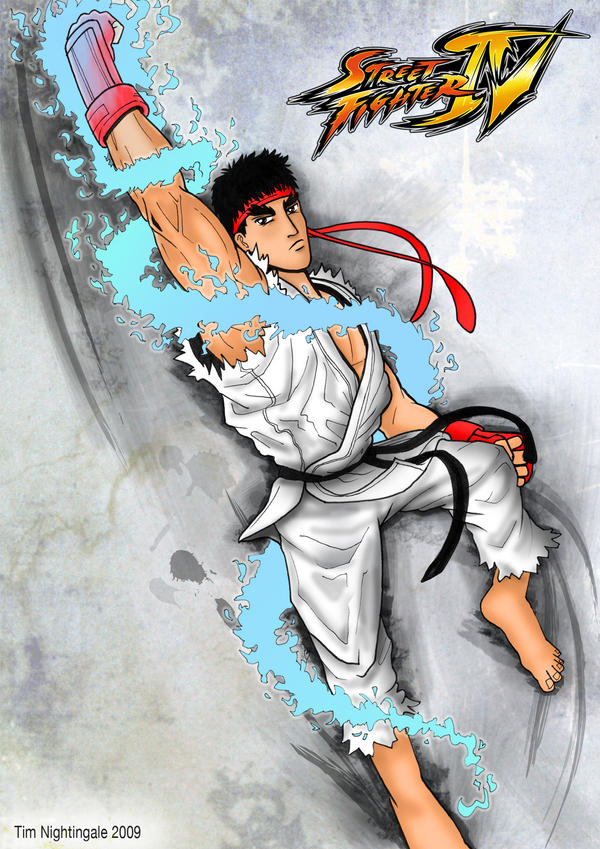 Shoryuken ::: SF4 - Ryu ::: by Mantastic001 on DeviantArt