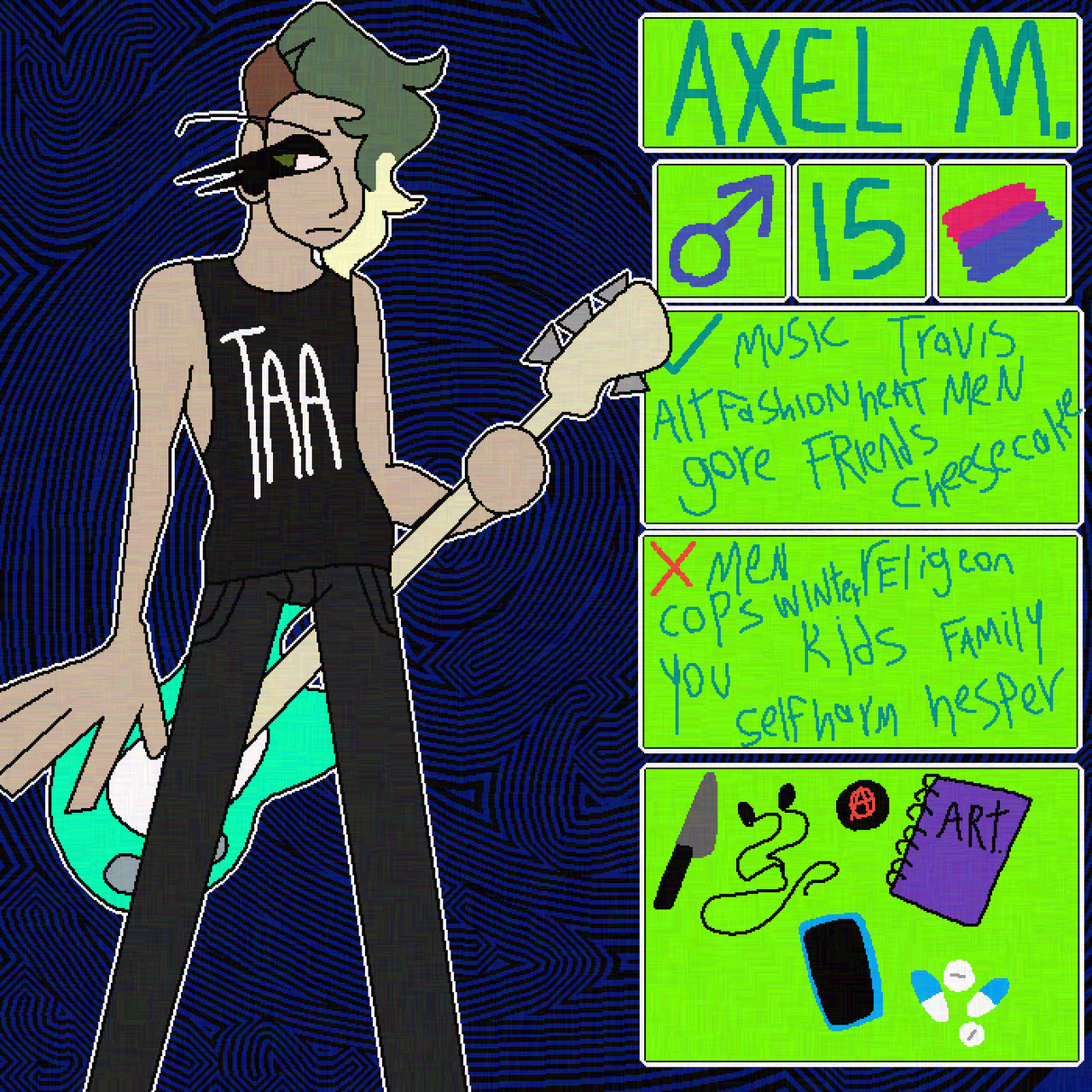 Acmentalman Deviantart MEET THE ARTIST by AXEMANIC on DeviantArt