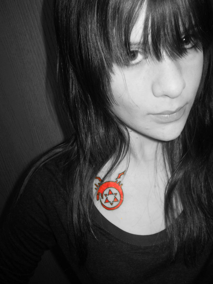 Fullmetal Alchemist- Ouroboros Tattoo by nickeynickers