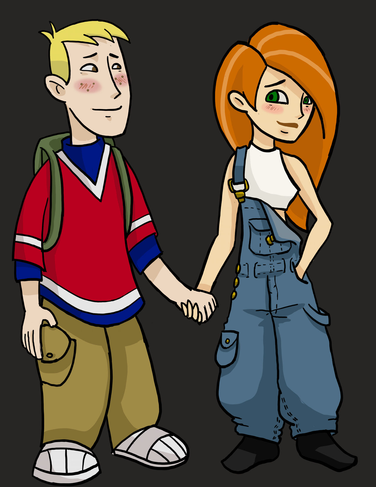 Kim Possible Ron Rapper Deviantart Kim and Ron by rPhaze on DeviantArt