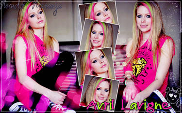 Avril Lavigne Pink green