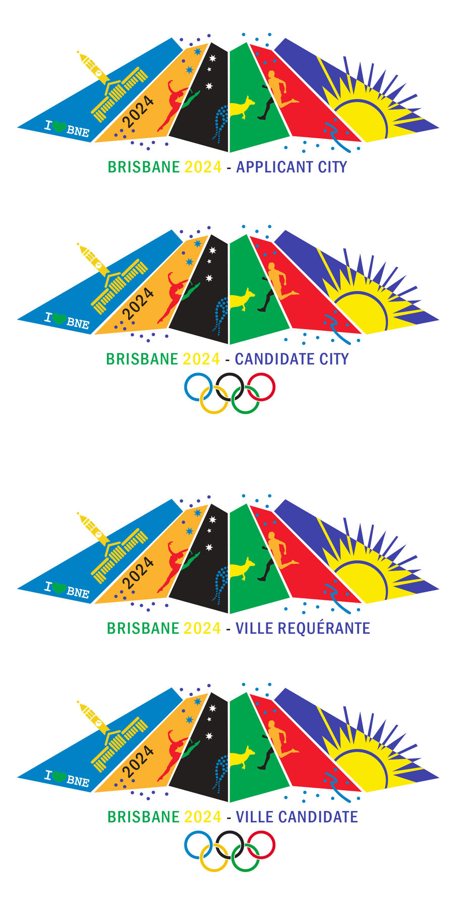 Brisbane 2024 Bid Logo