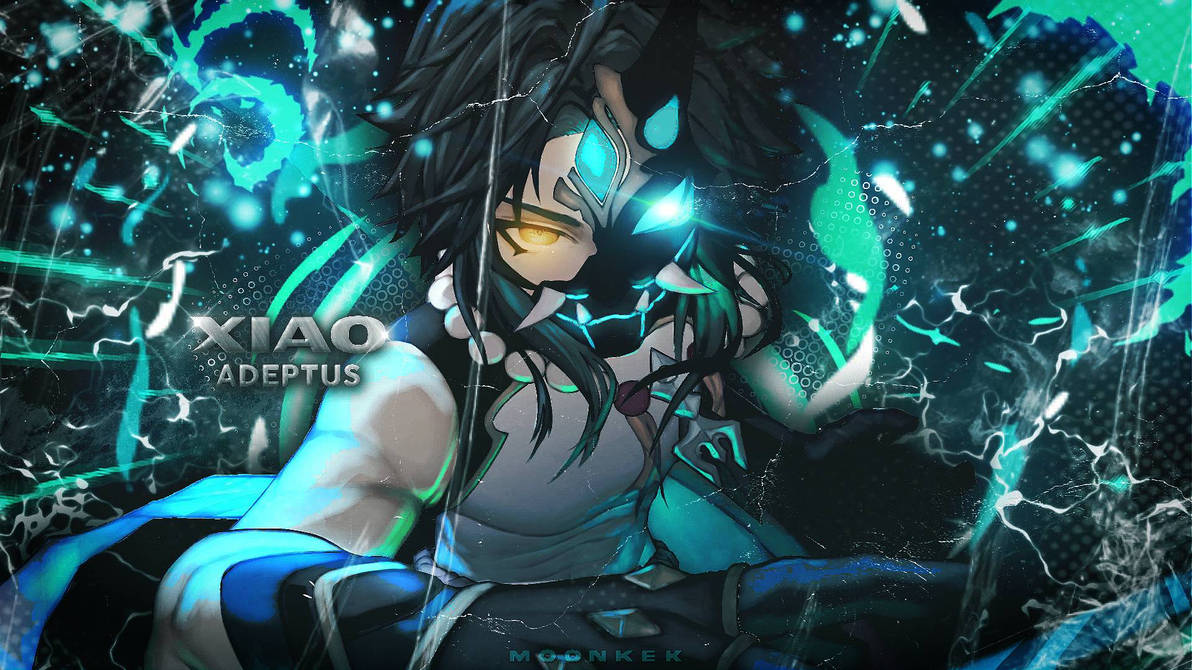 Xiao from Genshin Impact [GFX] by crystalmooncake on DeviantArt