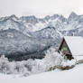 Witch house in the Julian Alps
