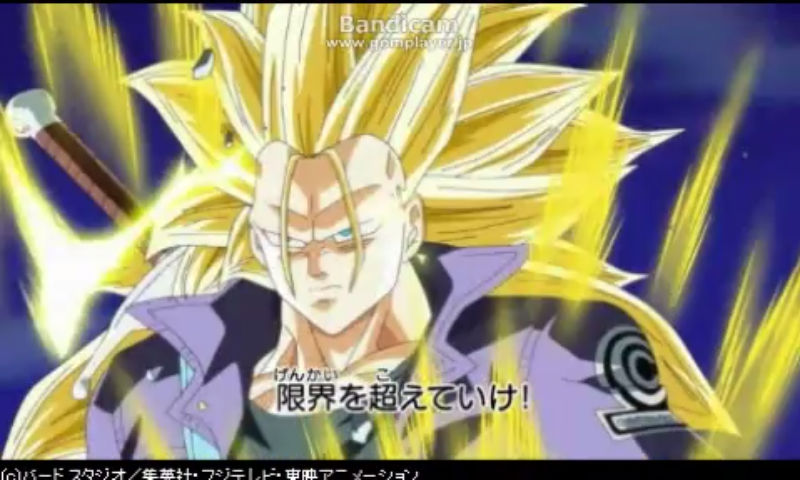 Dragon Ball Heroes apresenta Trunks Super Saiyajin 3