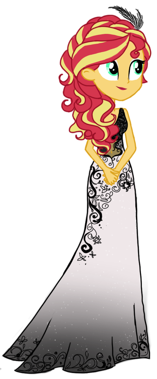 Sunset Shimmer upper class