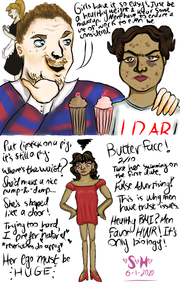 Incel Characters Incel High Standards by lilmisselizabeth on DeviantArt