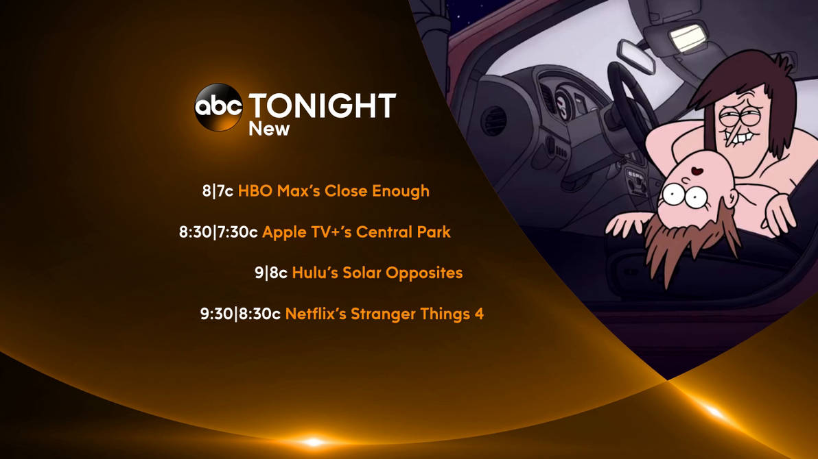 ABC - Tonight Lineup: Streaming Platforms by ETAlternative on DeviantArt