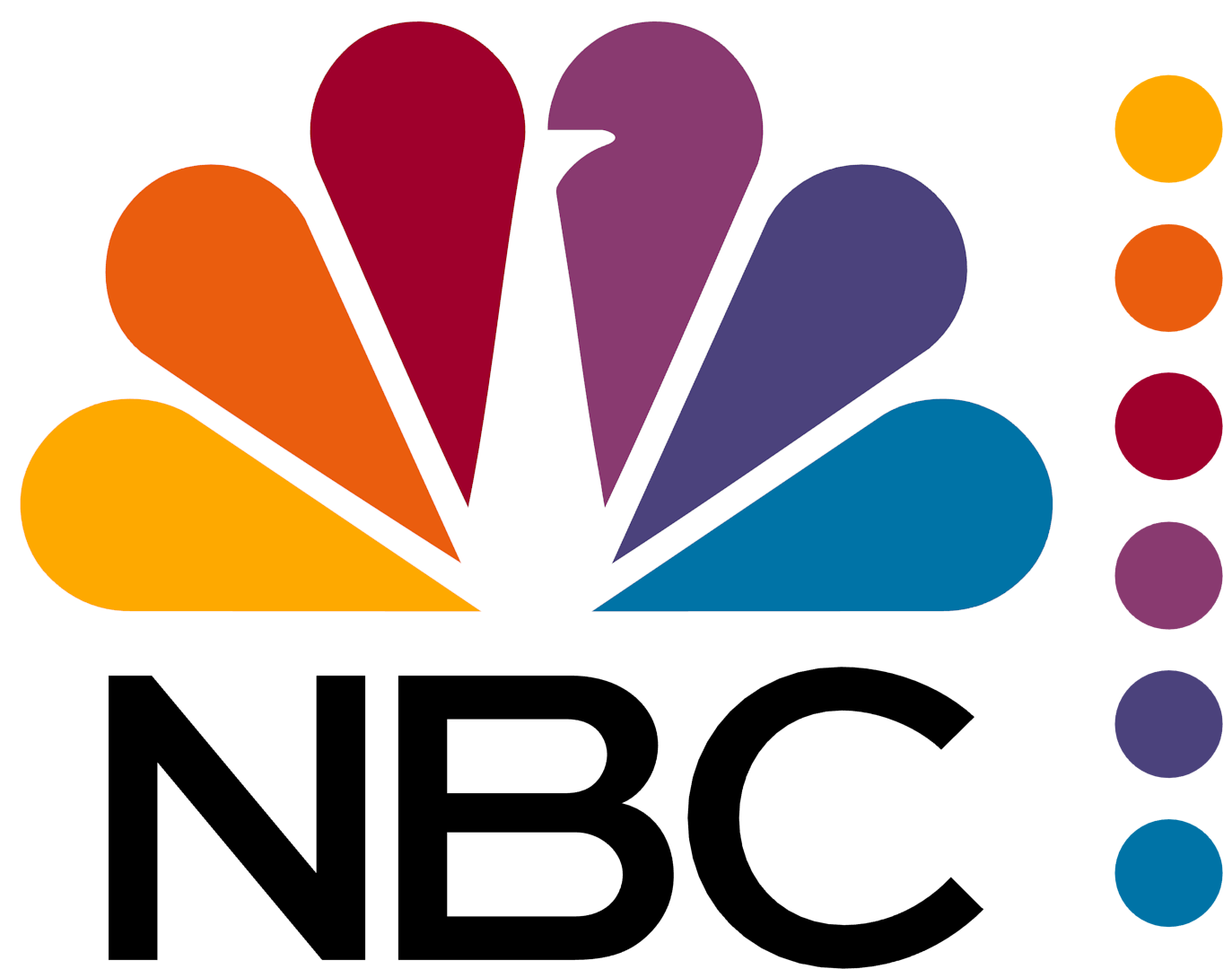 NBC 2020 logo but with the 1979 colors by ETAlternative on DeviantArt