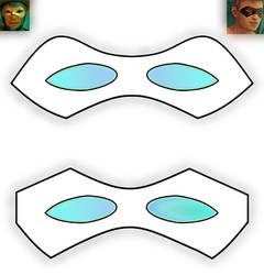 Microfoam Superhero Mask Tutorial