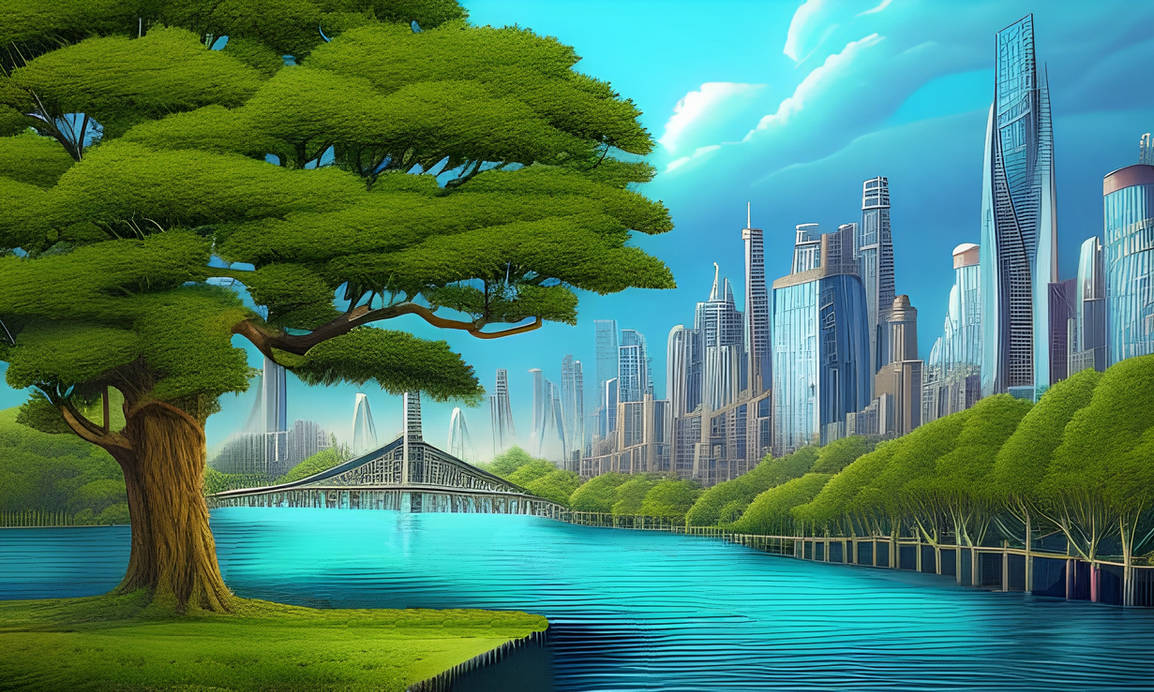 Deviantart Future A Future City by ElectricVentures on DeviantArt