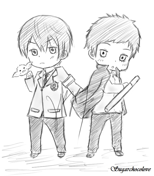 Hibari and Tsubaki *unfinished*