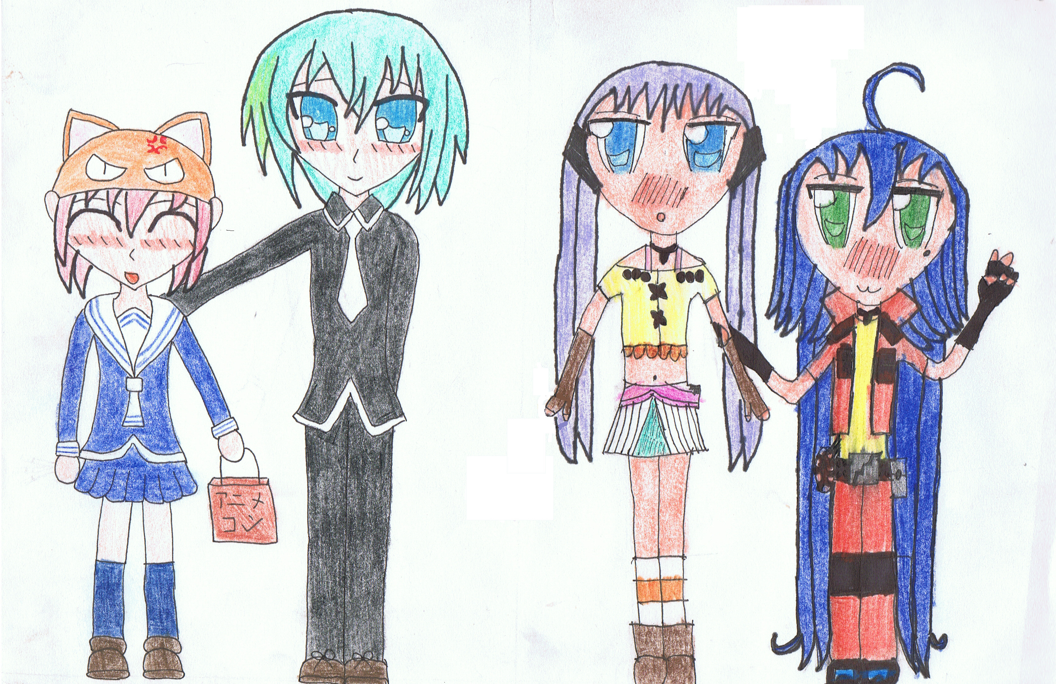 Lucky Star Cosplay Collab