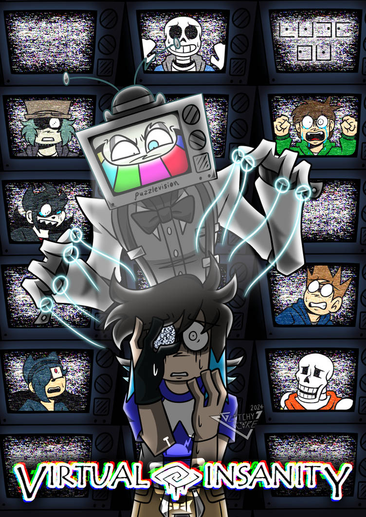 Virtual Insanity Wall Rig Puzzlevision: Virtual Insanity AU by GamingGraceMeh on DeviantArt