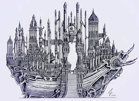 Utopia 13 - Cathedral ship