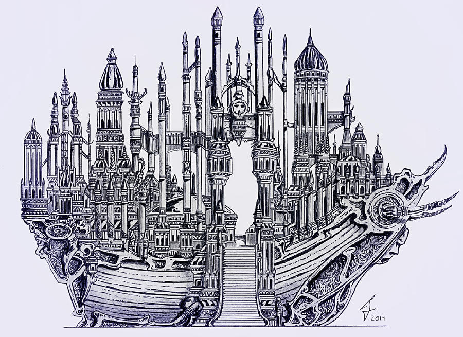 Utopia 13 - Cathedral ship