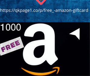 FREE $1000 AMAZON GIFT CARD(LIMITIED)