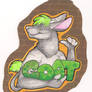 teh goat badge
