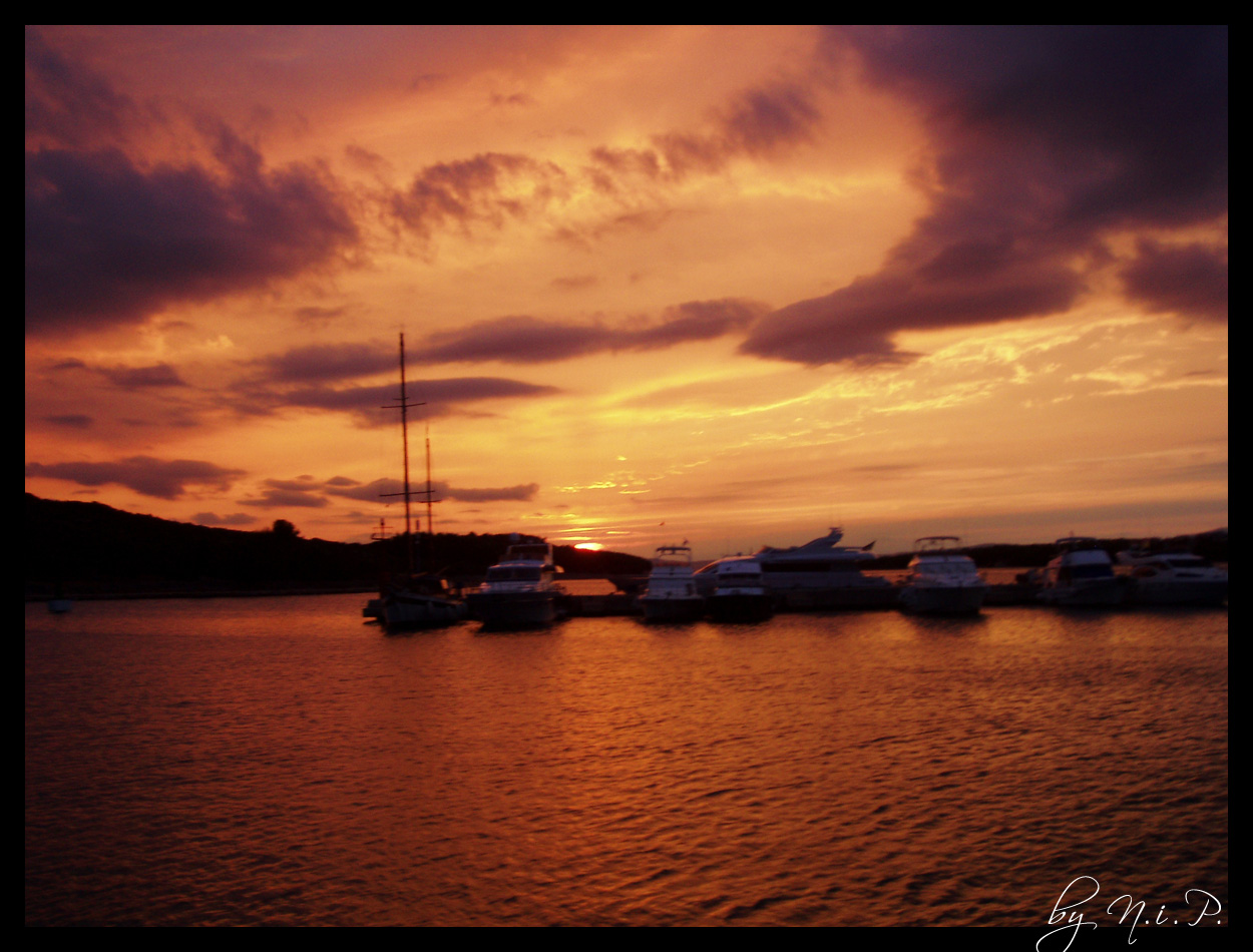 Sunset, Croatia