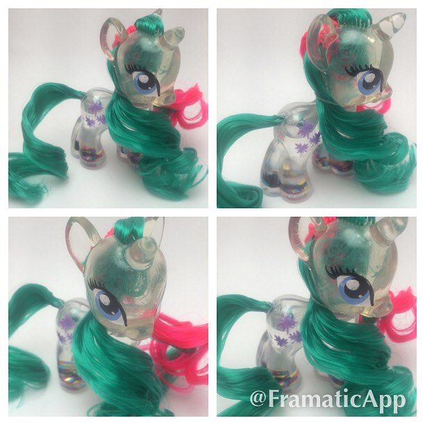 Custom Gusty Snowglobe Pony