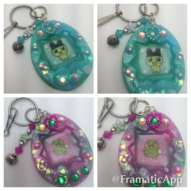 Tamagotchi Resin Charms