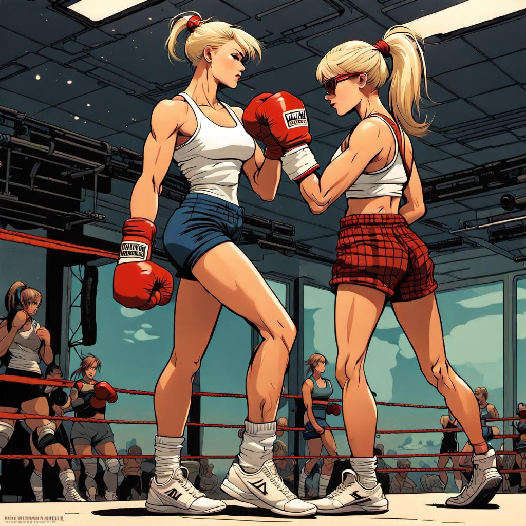 Women Tall Female Dominated Planet Amazons Boxing By Pacificstrengthy women-tall-female-dominated-planet-amazons-boxing-by-pacificstrengthy