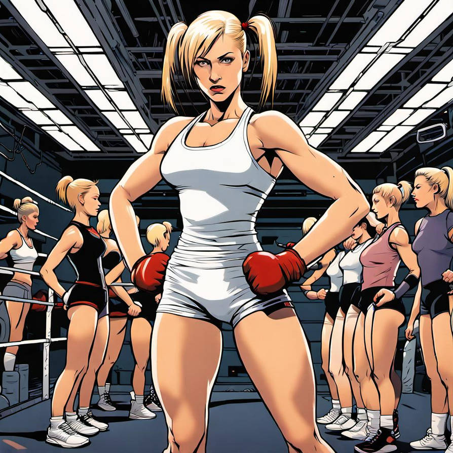 Buff Bo Women Tall Female Dominated Planet Amazons Buff Bo by Pacificstrengthy ...