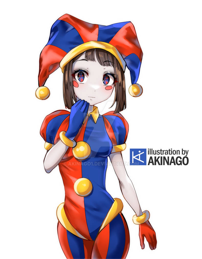 Pomni Fan Art By Akinago1 On DeviantArt pomni-fan-art-by-akinago1-on-deviantart