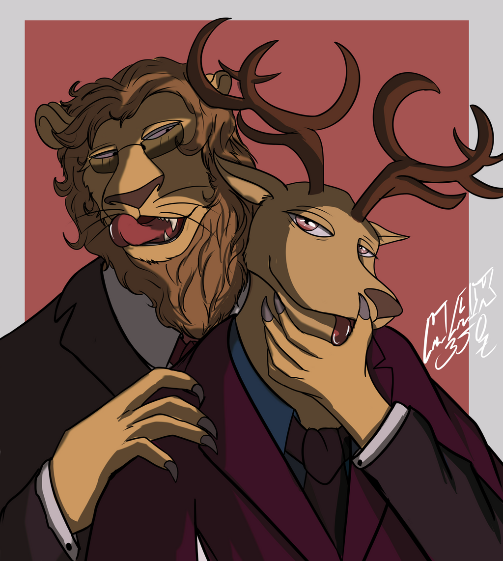 Tasting lion meat by Max350z on DeviantArt