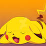 Sleeping Pikachu