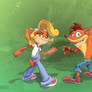 Crash and Coco Bandicoot