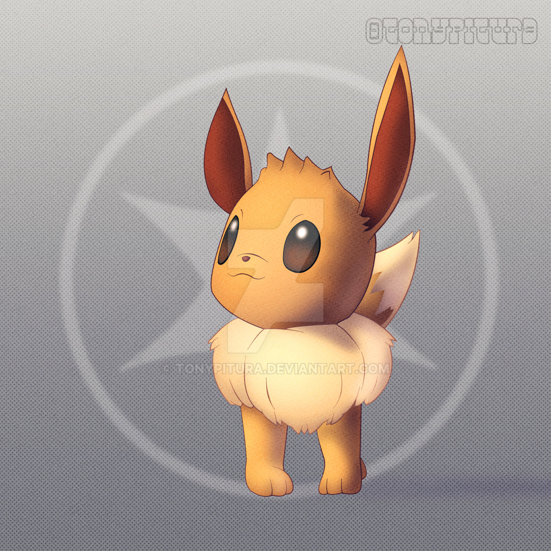 Eevee by TonyPitura on DeviantArt