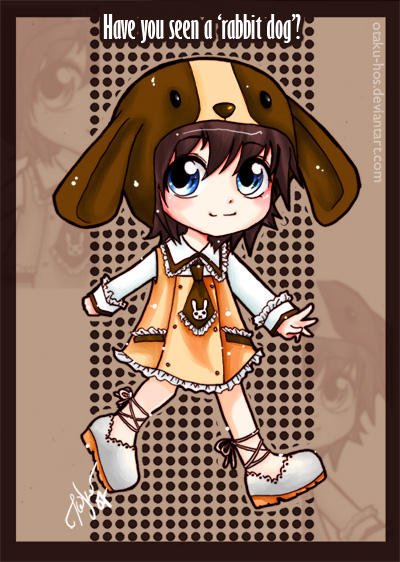 Chibis Rabbids Chibi rabbit dog by otaku-hos on DeviantArt