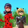 Miraculous Ladybug AU Met Another Dimension