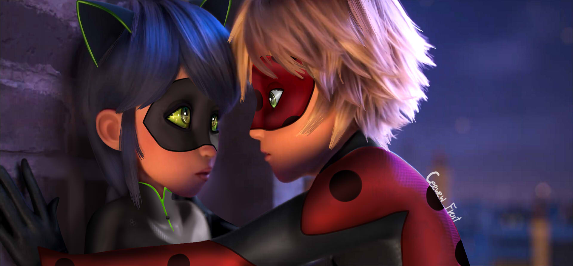 Miraculous Ladybug Cat Noir, The Movie v3 by Nandha602 on DeviantArt