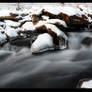 river in winter..