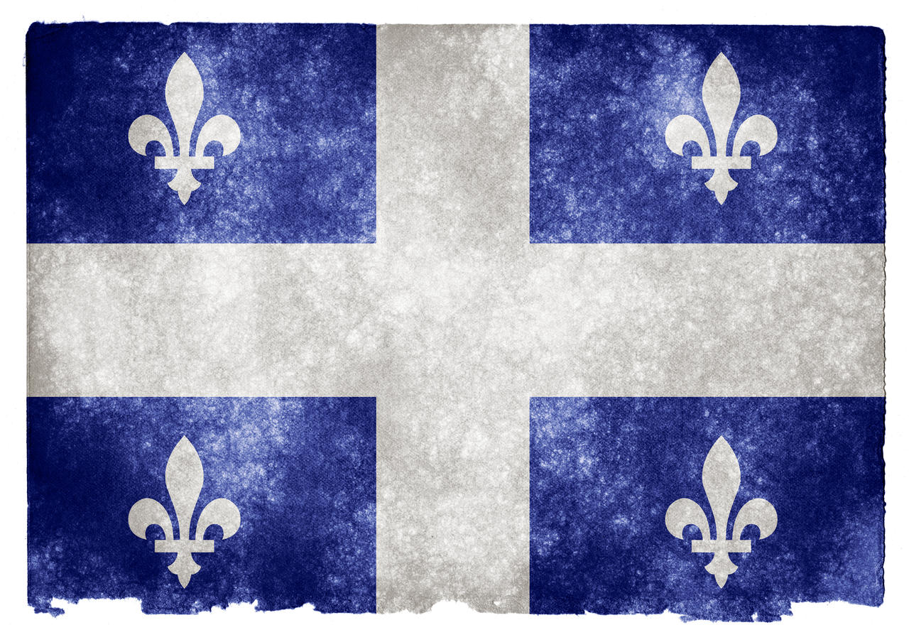 Quebec Grunge Flag II