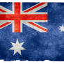 Australia Grunge Flag