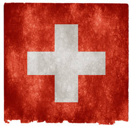 Switzerland Grunge Flag