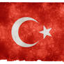 Turkey Grunge Flag