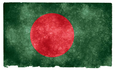 Bangladesh Grunge Flag