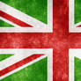 UK Grunge Flag - Christmas Colours