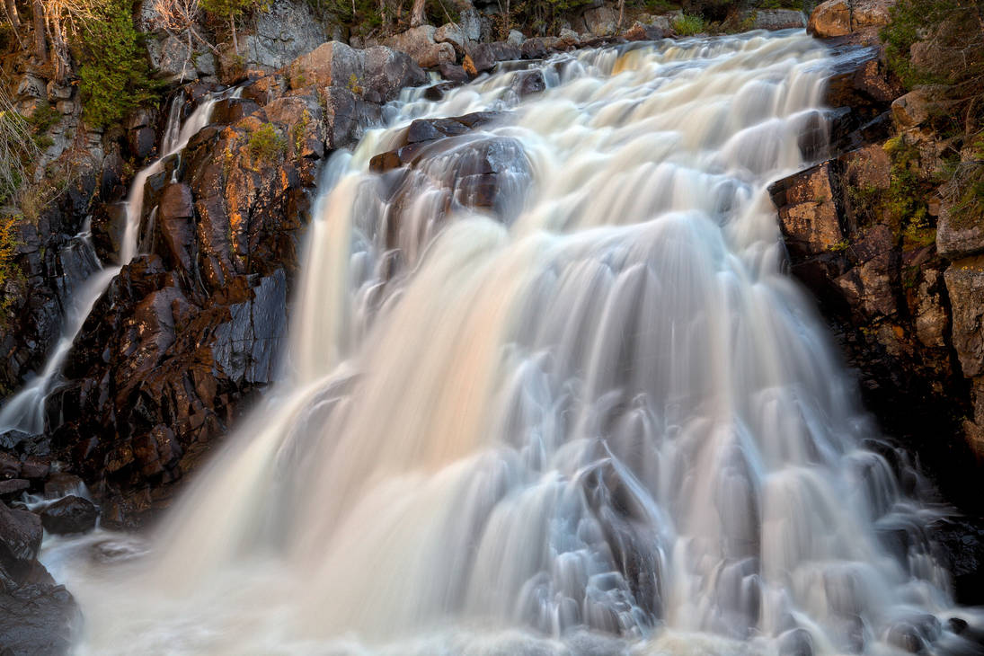 Chute du Diable Waterfall IV by boldfrontiers